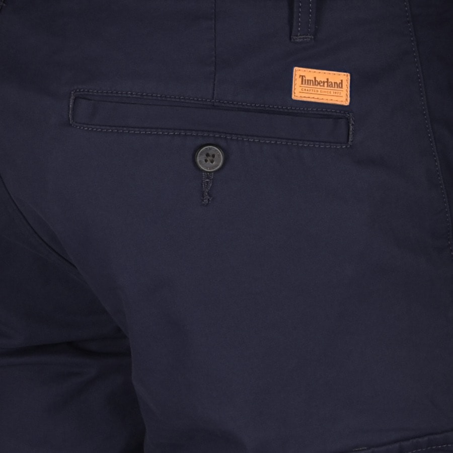 Alternative Image for ProductTimberland Twill Straight Cargo Trousers Navy3